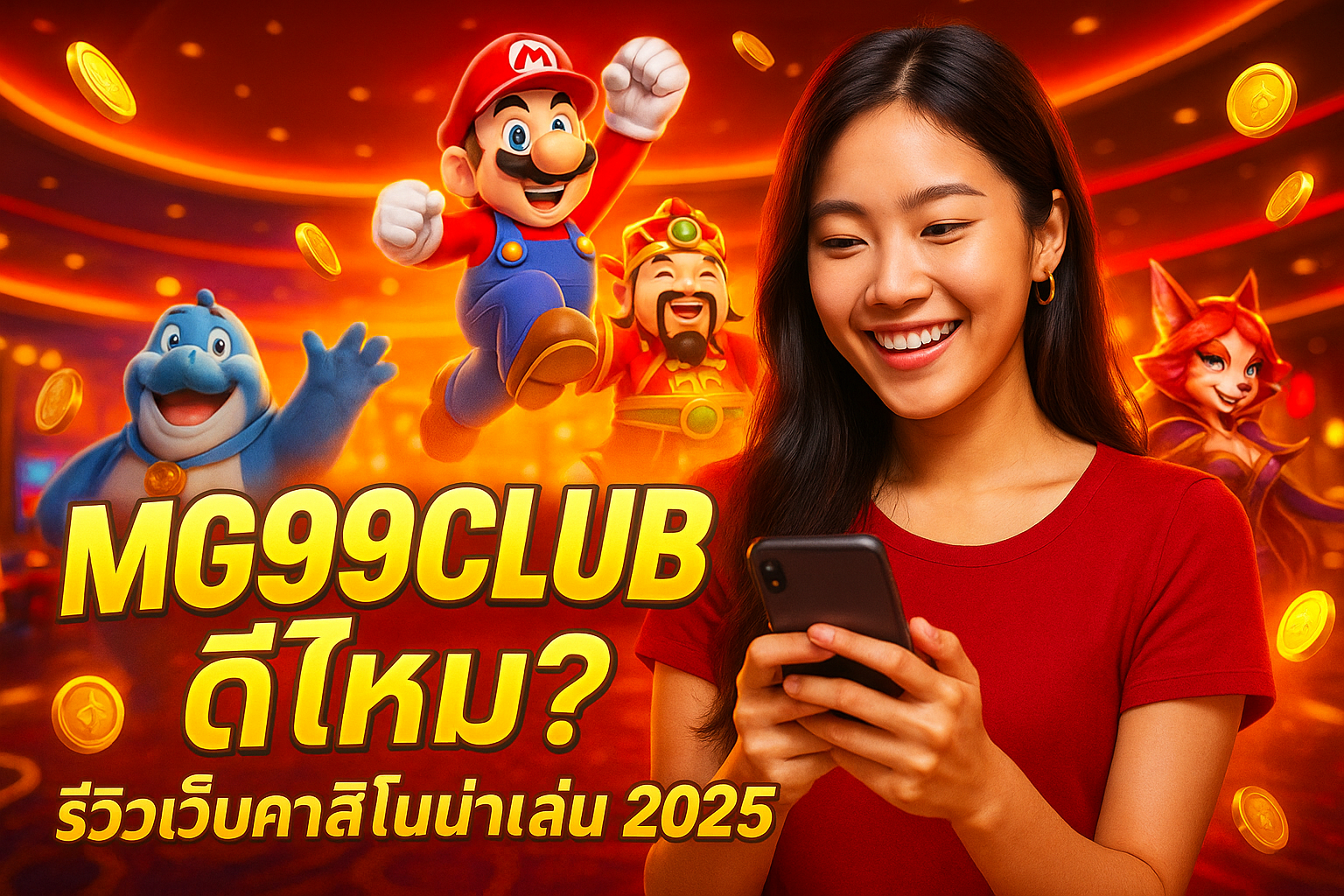 MG99CLUB ดีไหม? รีวิวเว็บคาสิโนน่าเล่น 2025