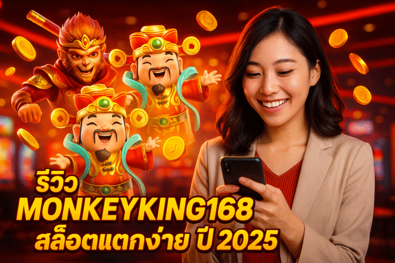 รีวิว MONKEYKING168 สล็อตแตกง่าย ปี 2025