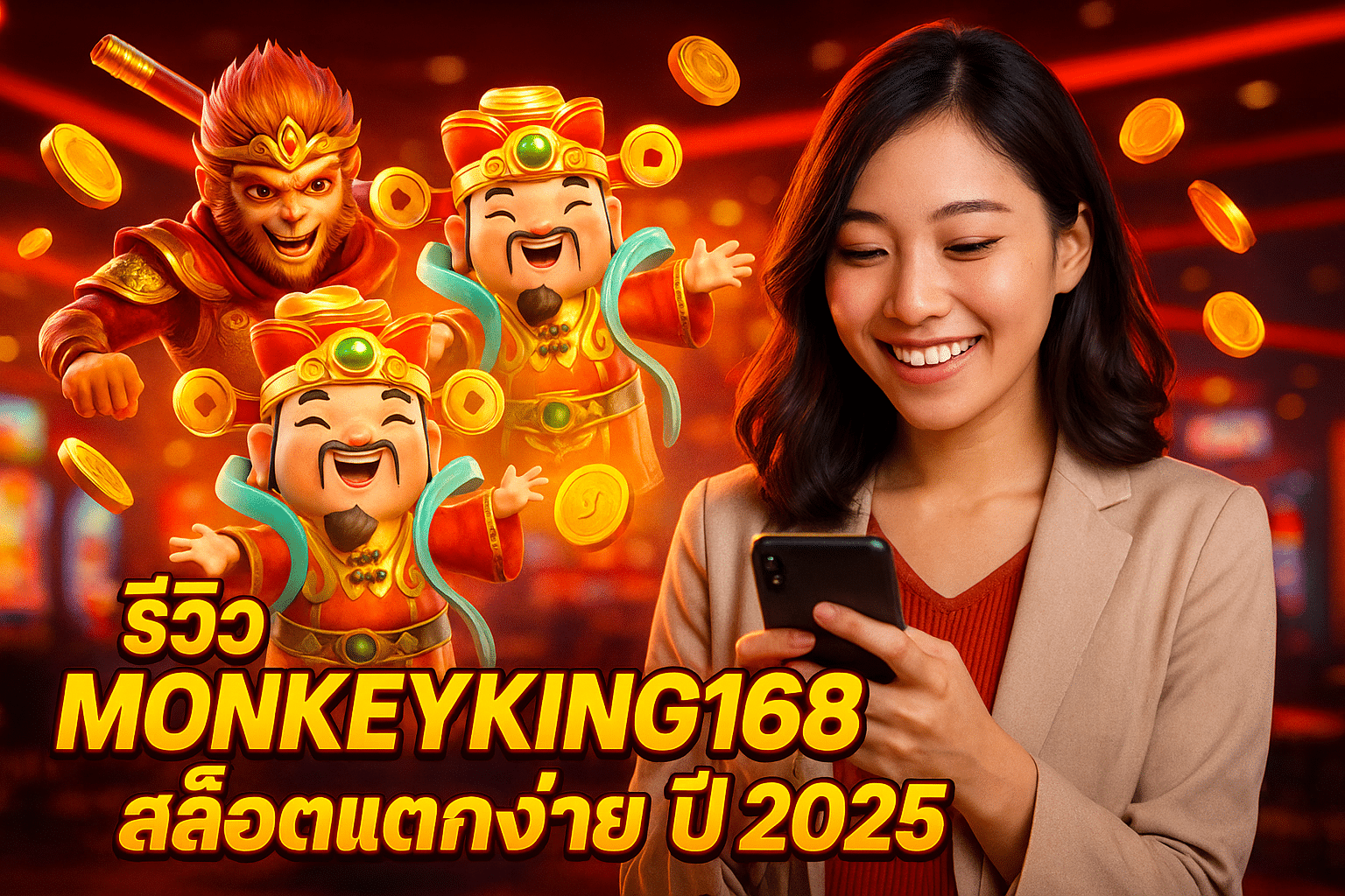 รีวิว MONKEYKING168 สล็อตแตกง่าย ปี 2025