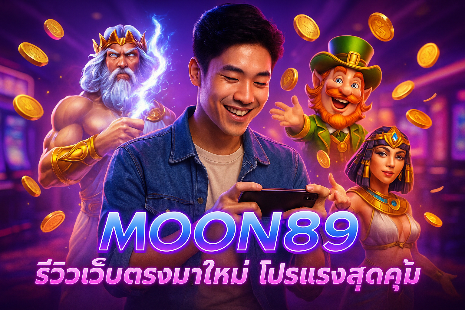 MOON89 รีวิวเว็บตรงมาใหม่ โปรแรงสุดคุ้ม