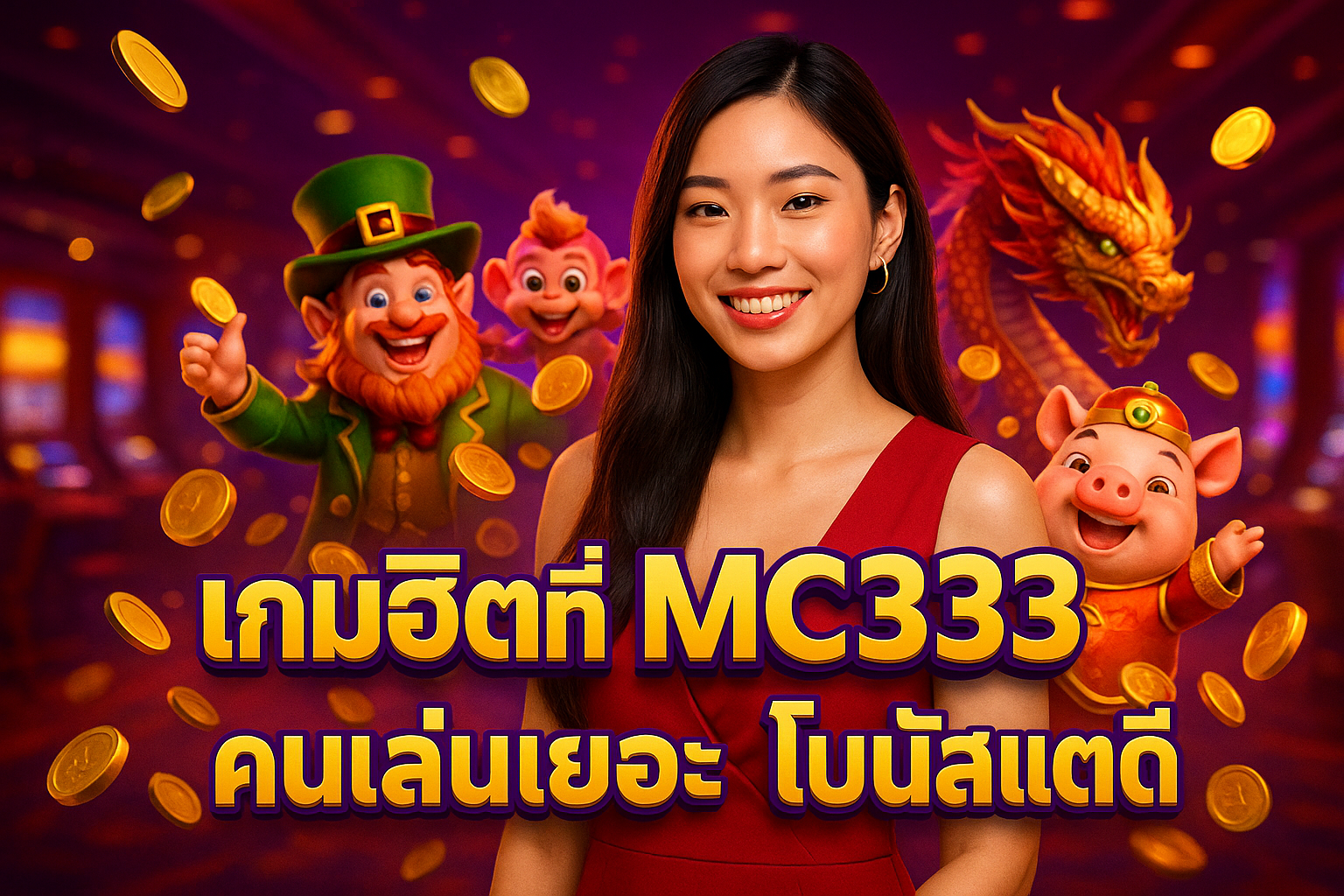 เกมฮิตที่ MC333 คนเล่นเยอะ โบนัสแตกดี