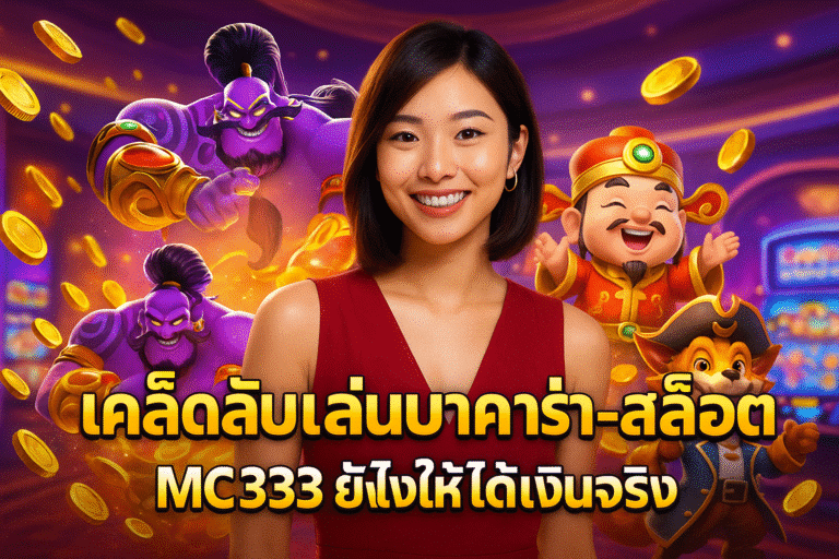 เคล็ดลับเล่นบาคาร่า-สล็อต MC333 ยังไงให้ได้เงินจริง